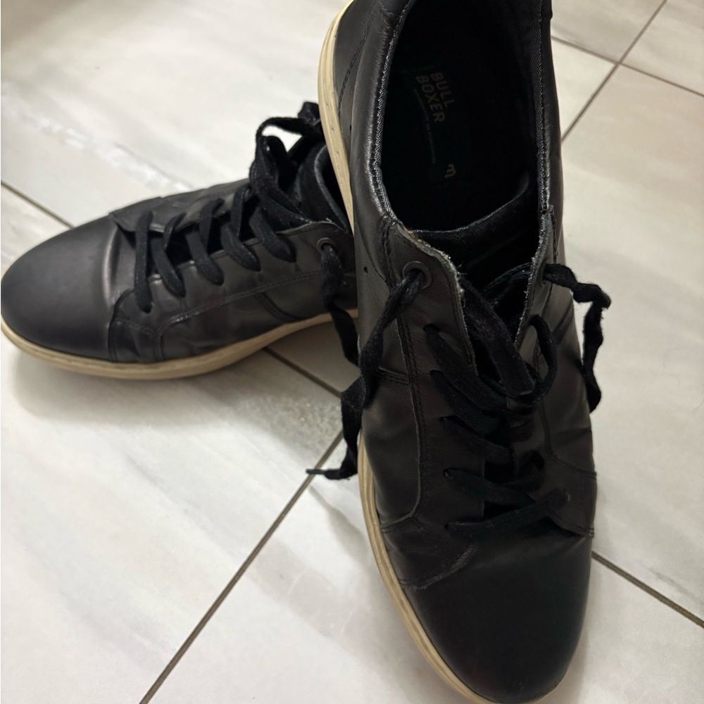 Men's Black Sneakers by Bull Boxer